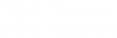 Logo Bereber Aventura - Blanco