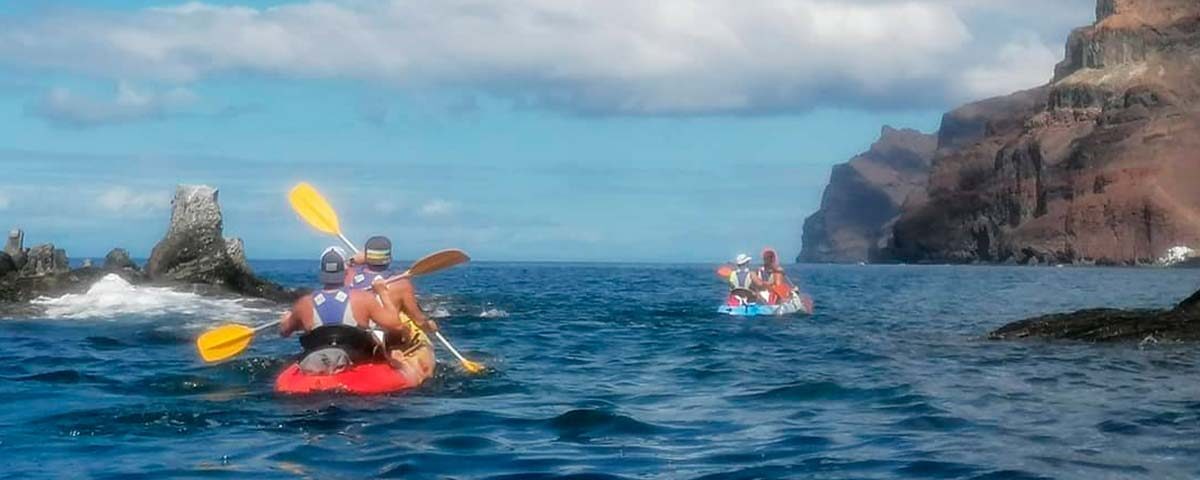 Kayak en Canarias - Bereber Aventura